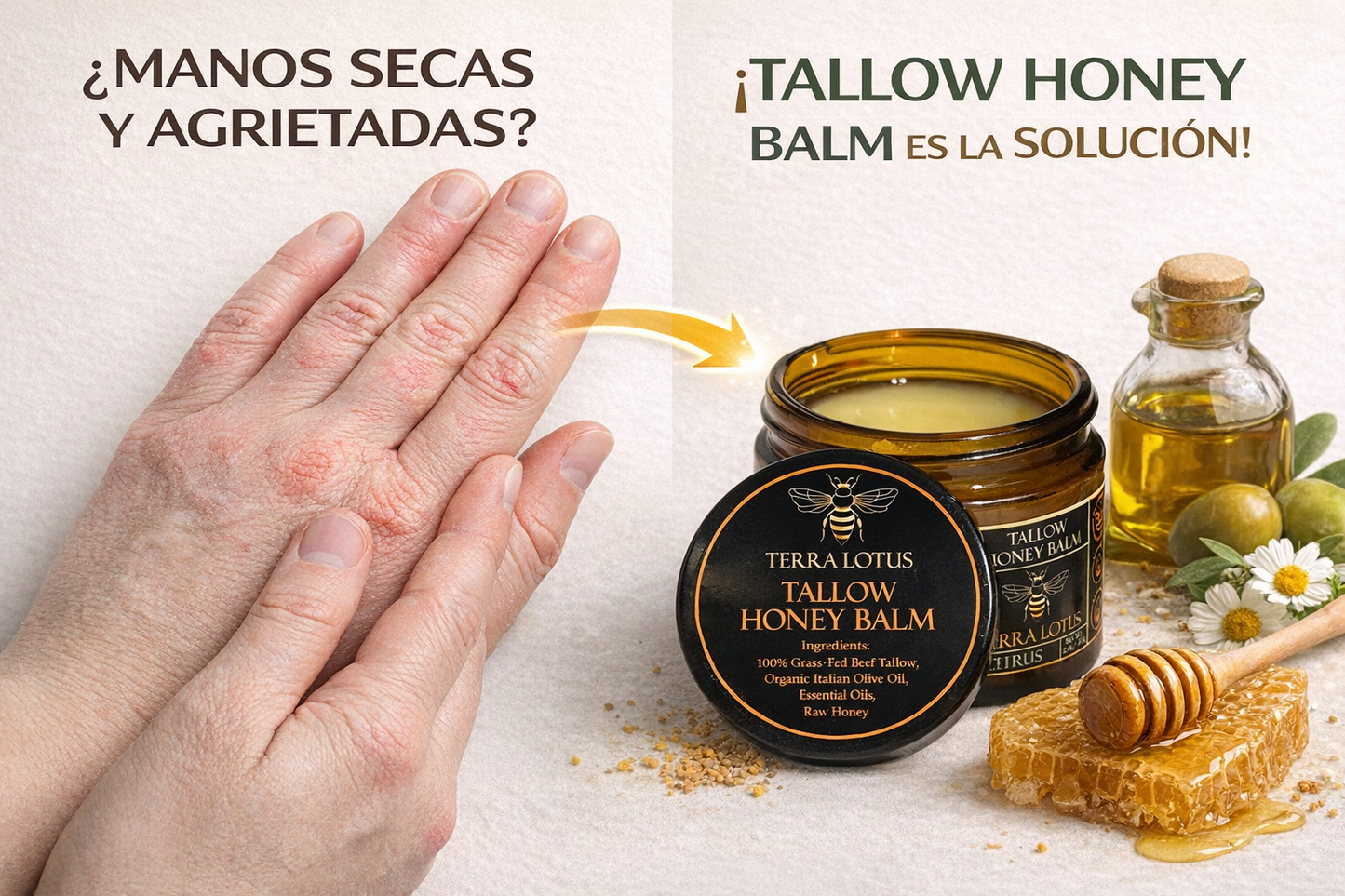 Terra Lotus Tallow Honey Balm