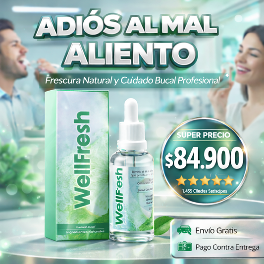 Well Fresh - Mata El Mal Aliento "El Original"